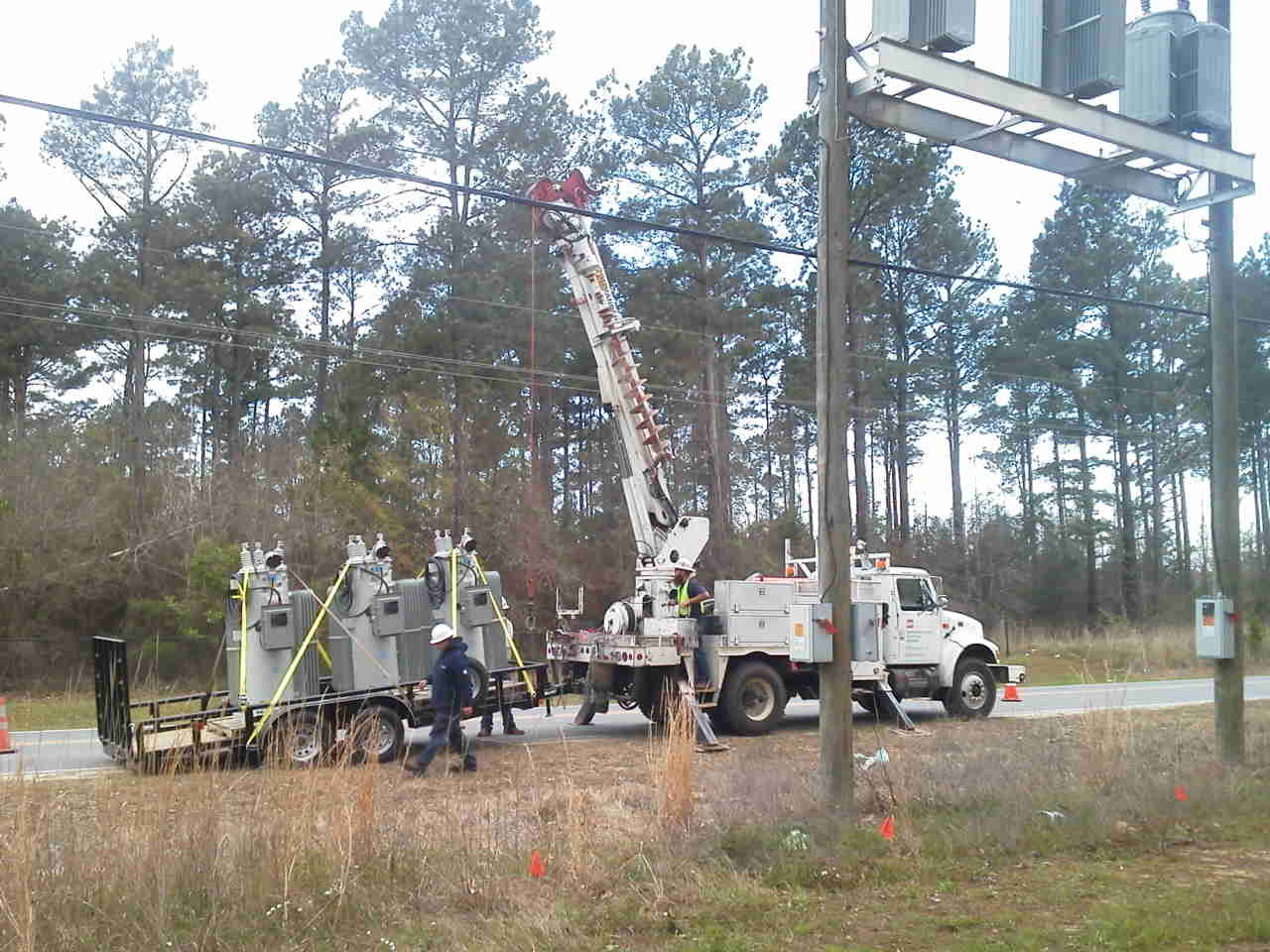 Voltage regulator commissioning, 1 of 3