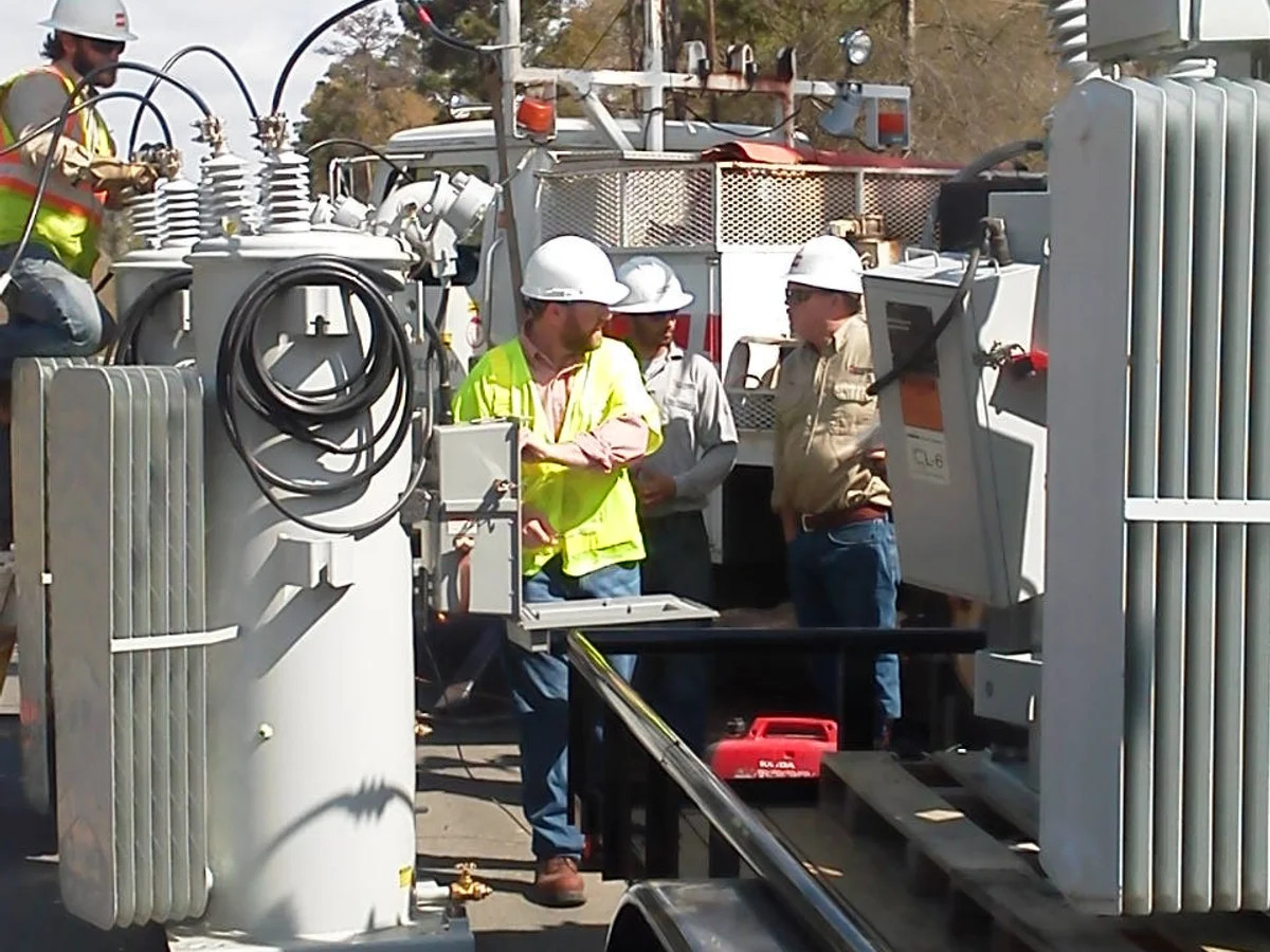 Line crew commissioning pole-top distribution equipment
